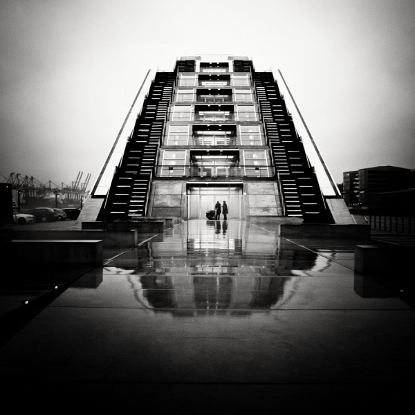 Photograph Uwe Langmann Hamburg Dockland on One Eyeland